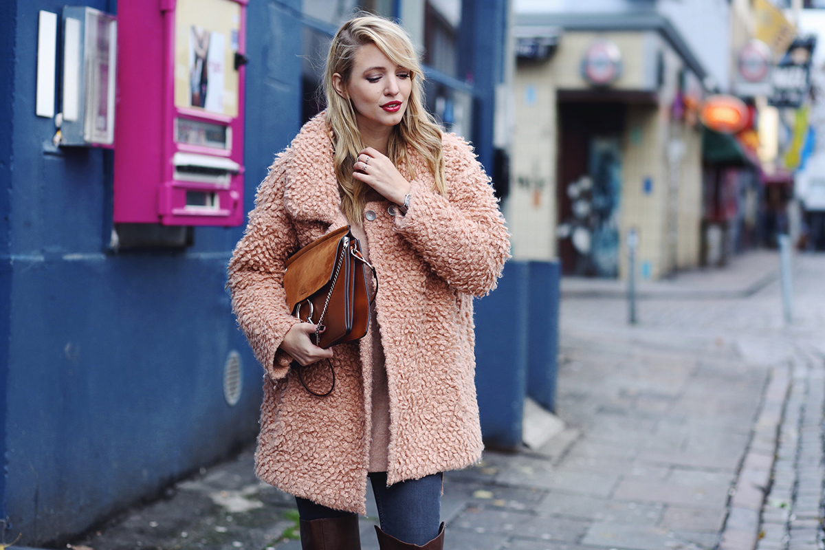 New Trend in Faux Fur: Sugar Pink