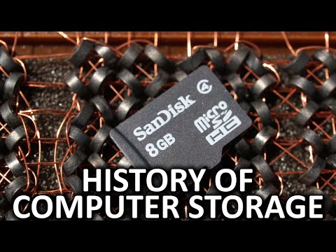 The History of Computer Storage