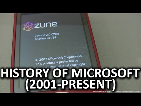 The History of Microsoft (2001-Present)