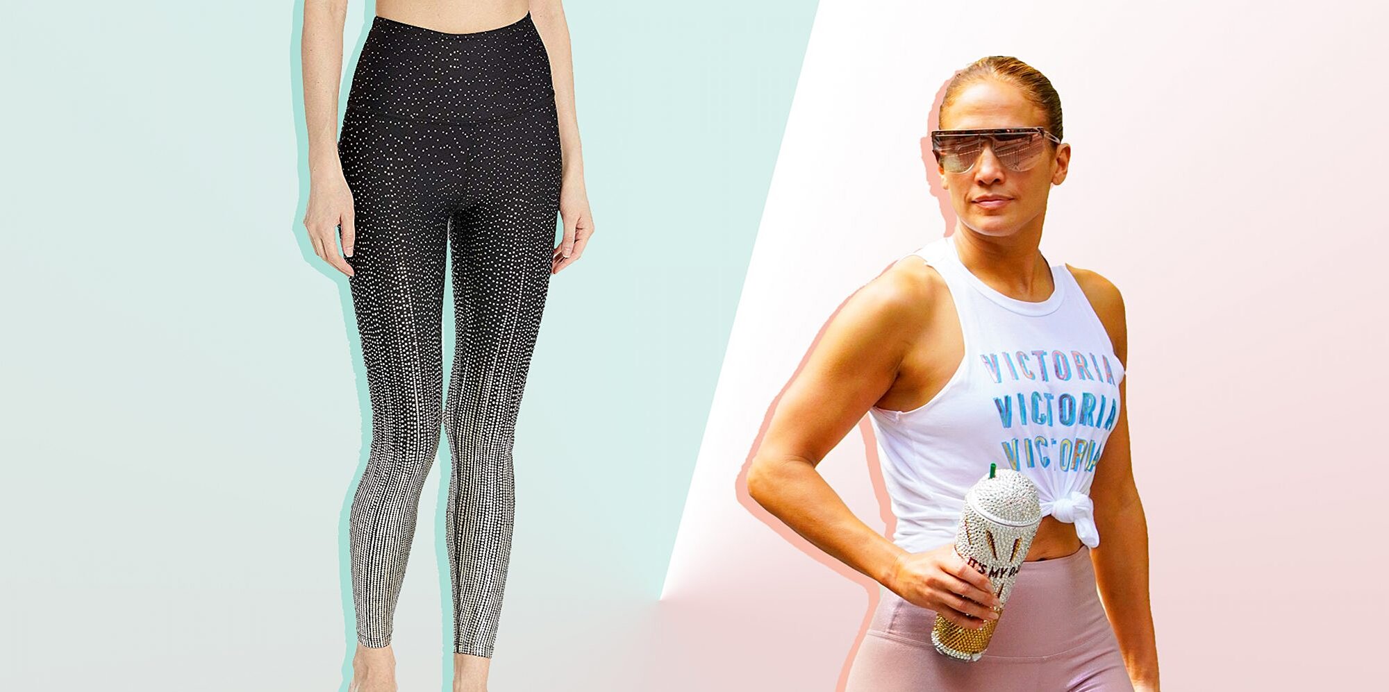 Jennifer Lopez Wore These Beyond Yoga Leggings—and They’re Still Available at Zappos