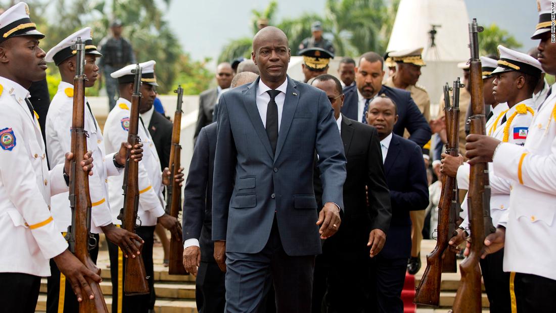 Haiti's borders are closed and martial law imposed after the controversial leader was killed at his residence