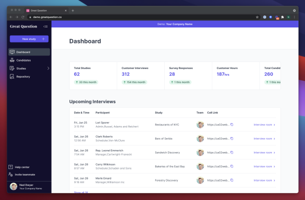 Great Question gets $2.5M seed round to make customer research easier