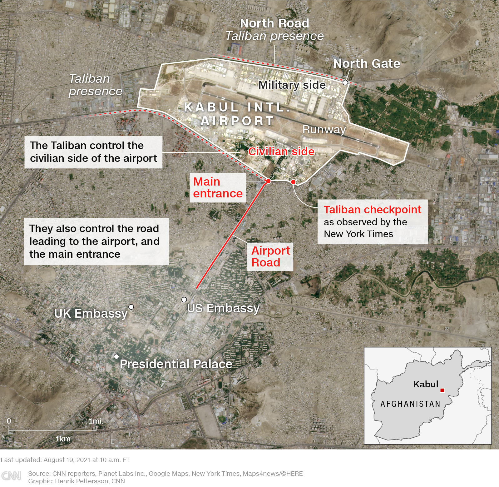 Those seeking sanctuary must reach Kabul's airport through often violent and arbitrary Taliban checks