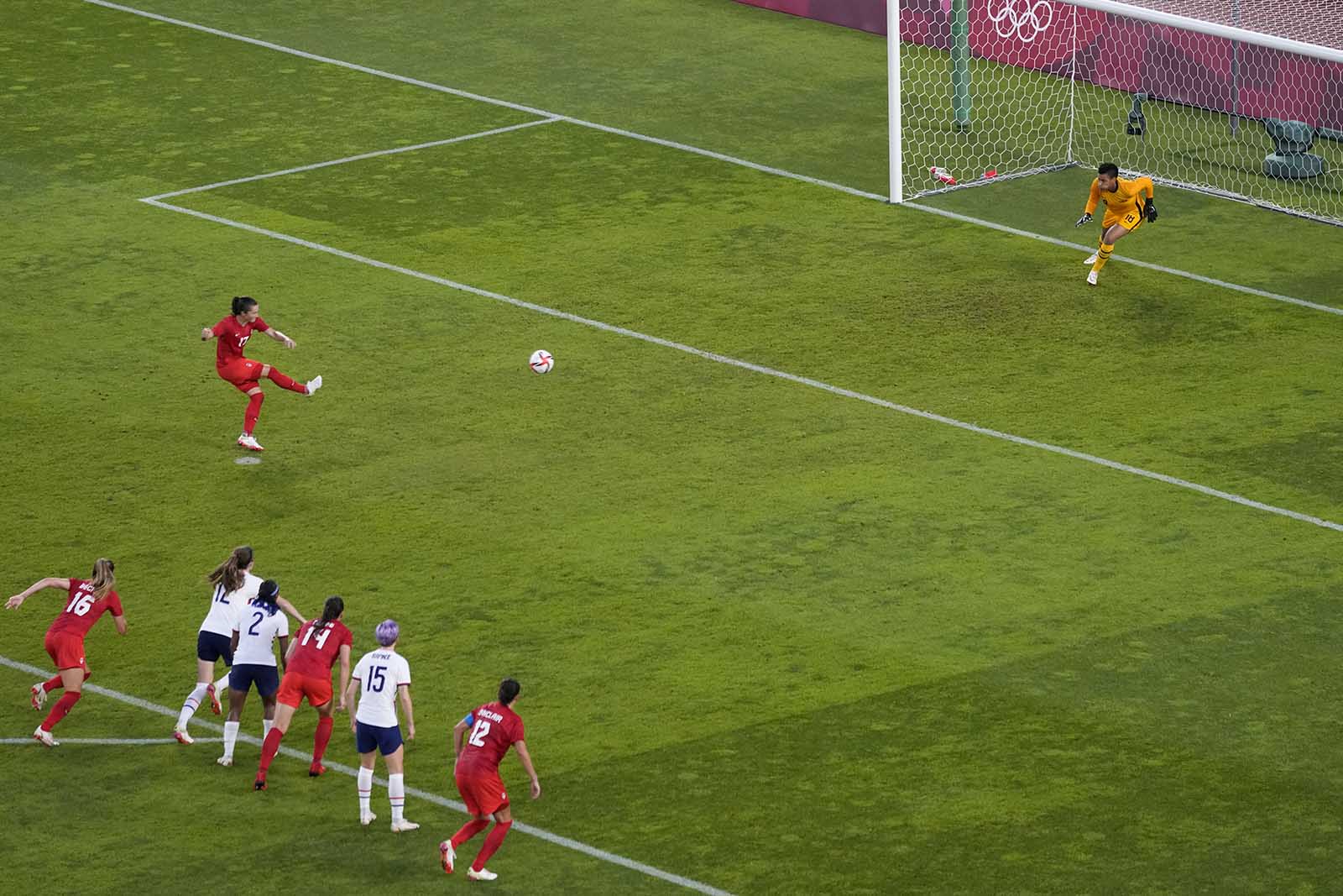 The US women's soccer team misses out on gold after semifinal loss