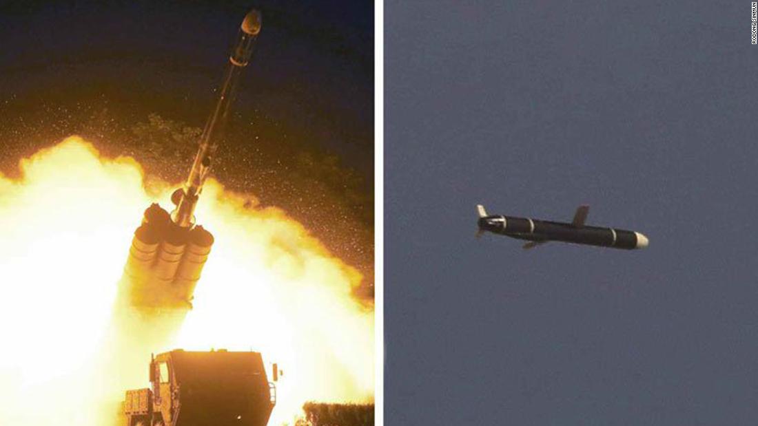 North Korea says it fired new long-range cruise missiles, according to state media