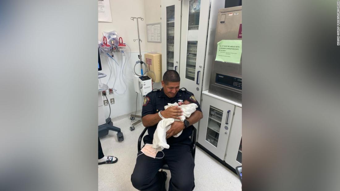 Officer catches a 1-month-old baby dropped from 2nd floor balcony, authorities say