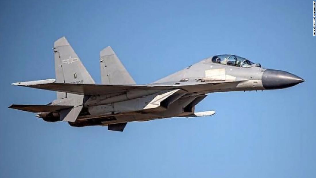 China sends 77 warplanes into Taiwan defense zone over two days, Taipei says
