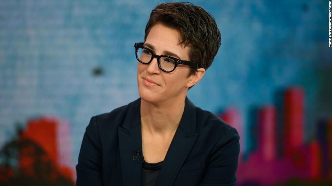 Rachel Maddow says she had surgery for skin cancer