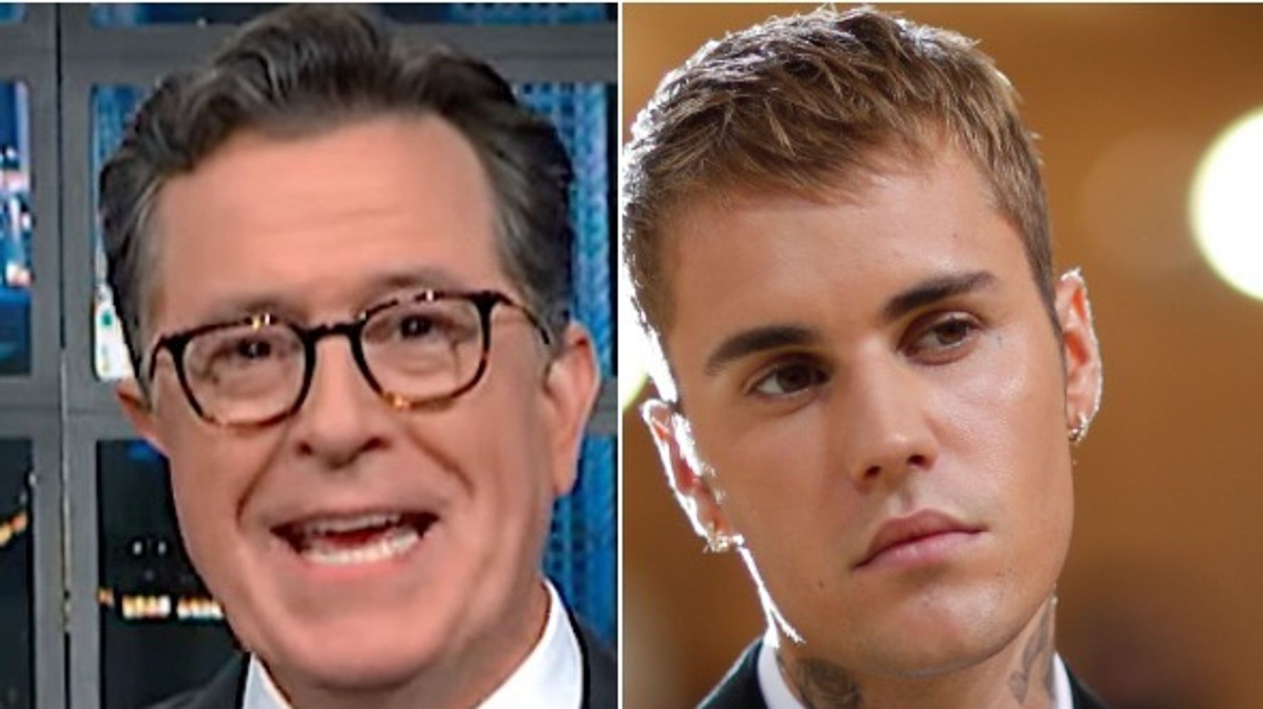 Colbert Has 3 Theories About That Surprise Twist In Justin Bieber's New Video