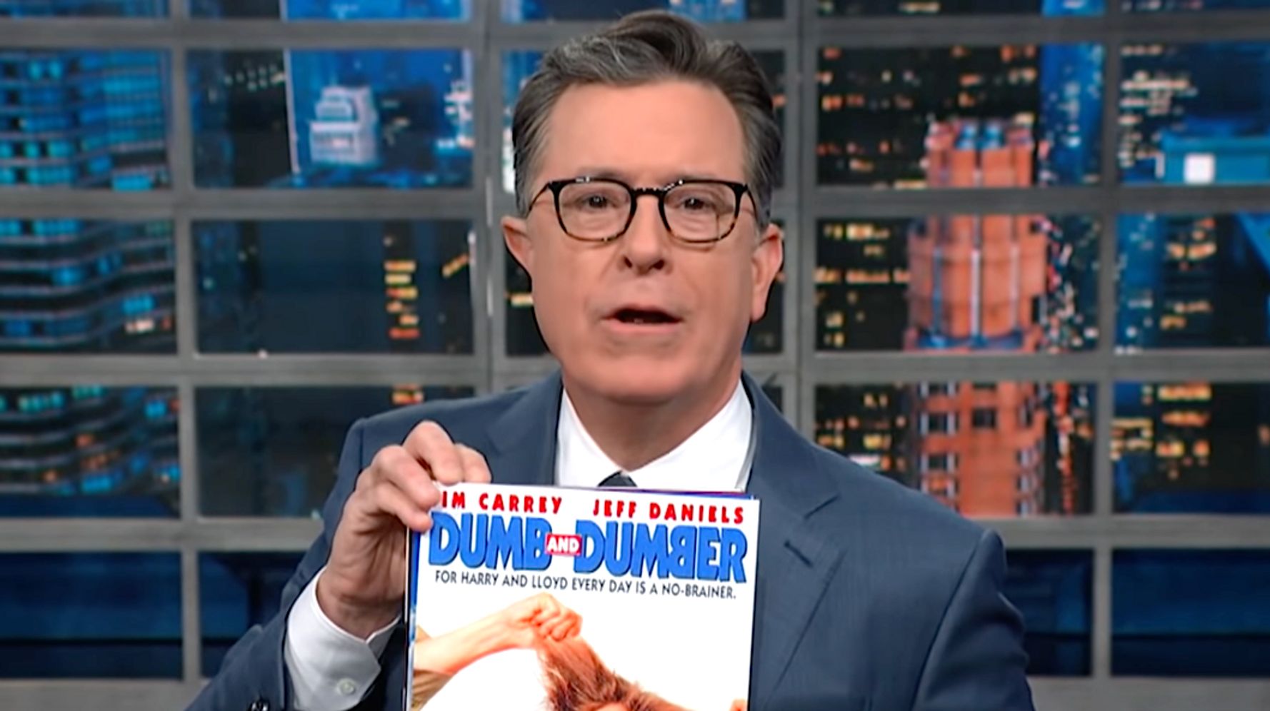 Stephen Colbert Perfectly Explains The Climate Crisis Using Jim Carrey Movies