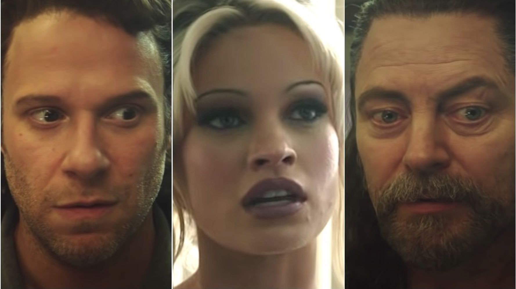 Seth Rogen And Nick Offerman Are The Absolute Worst In 'Pam & Tommy' First Look