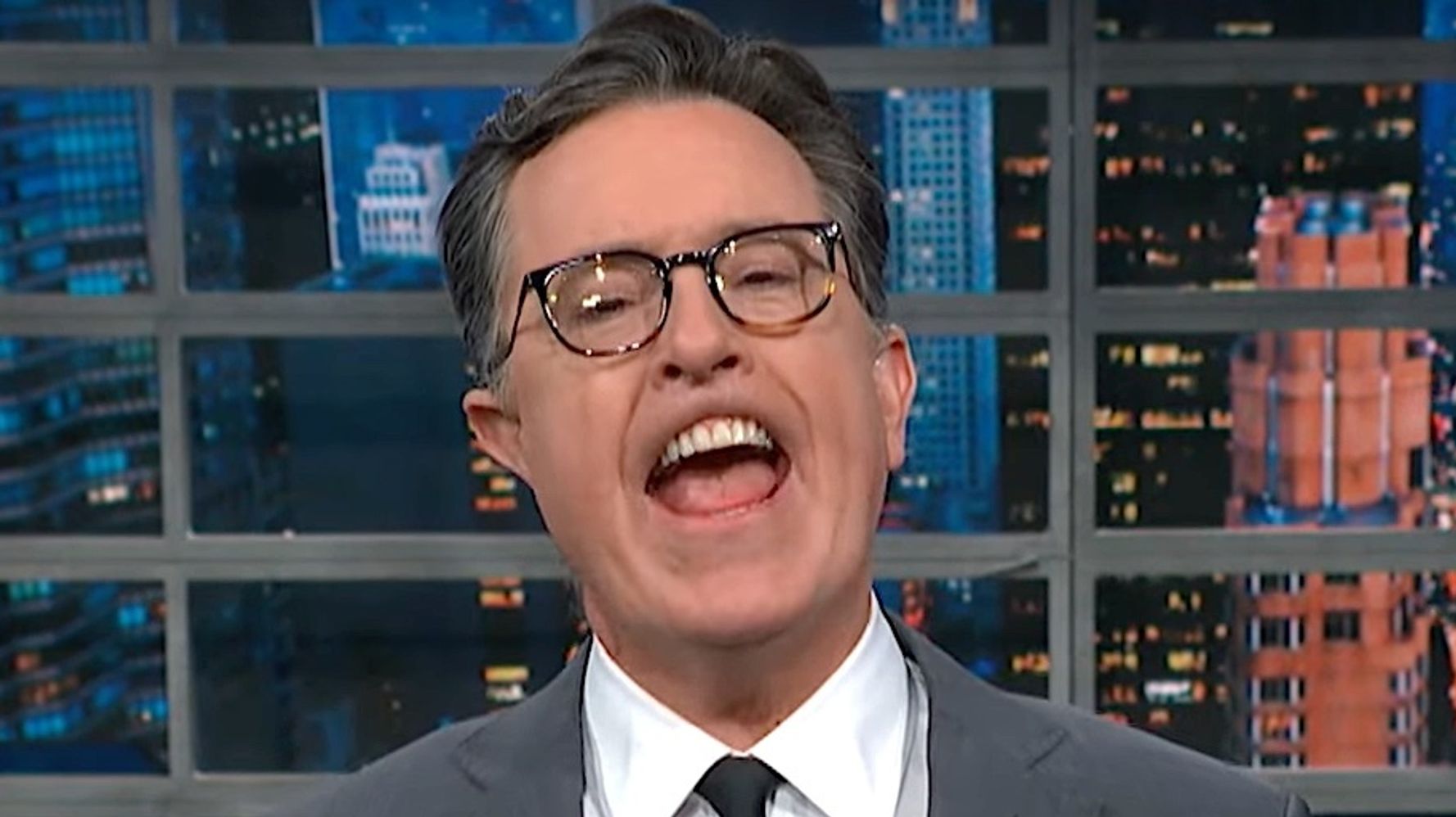'Help Me, Dad!': Colbert Taunts Eric Trump After New Michael Cohen Revelations