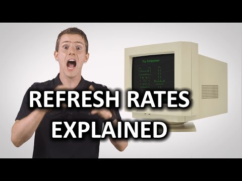 Monitor & TV Refresh Rates as Fast As Possible