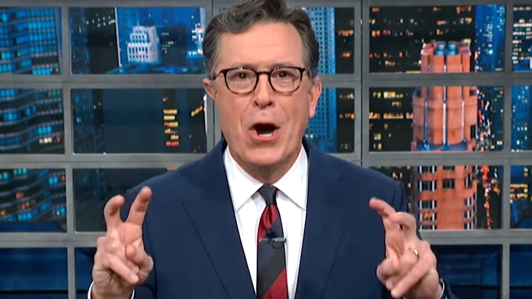 Stephen Colbert Flips Bonkers Omicron Conspiracy Theory Back On Anti-Vaxxers