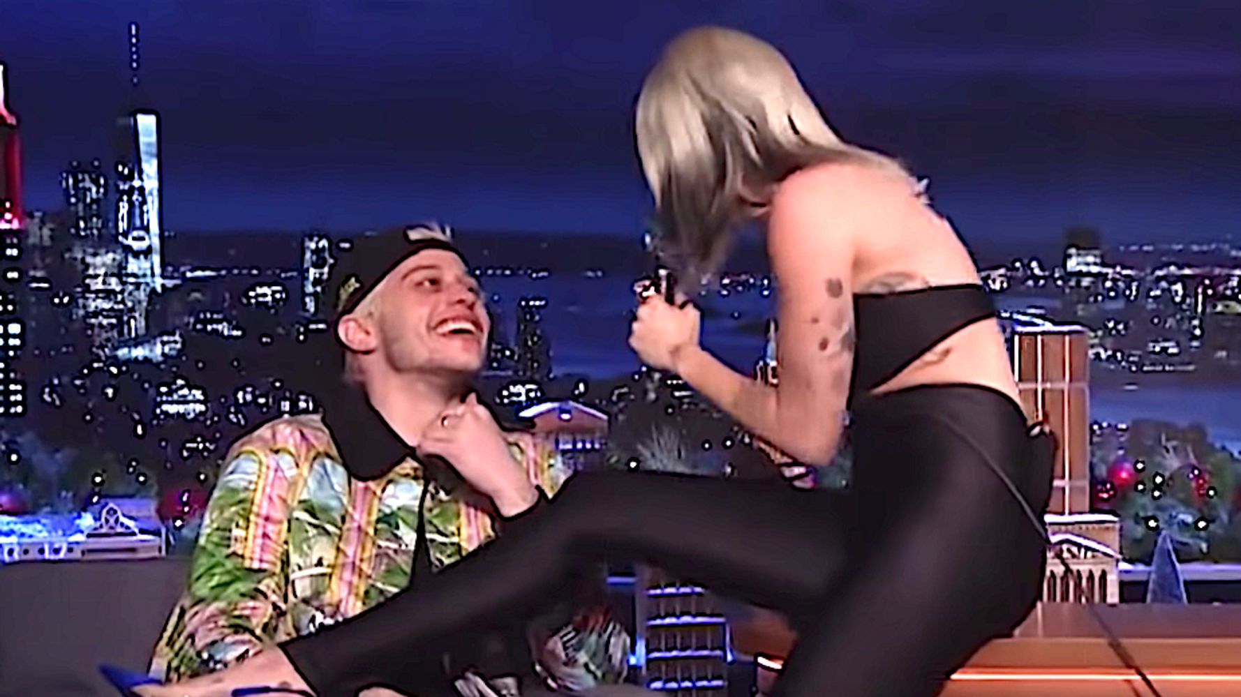 Pete Davidson's True Story About Pot Bust Is So Good Miley Cyrus Doesn't Believe It