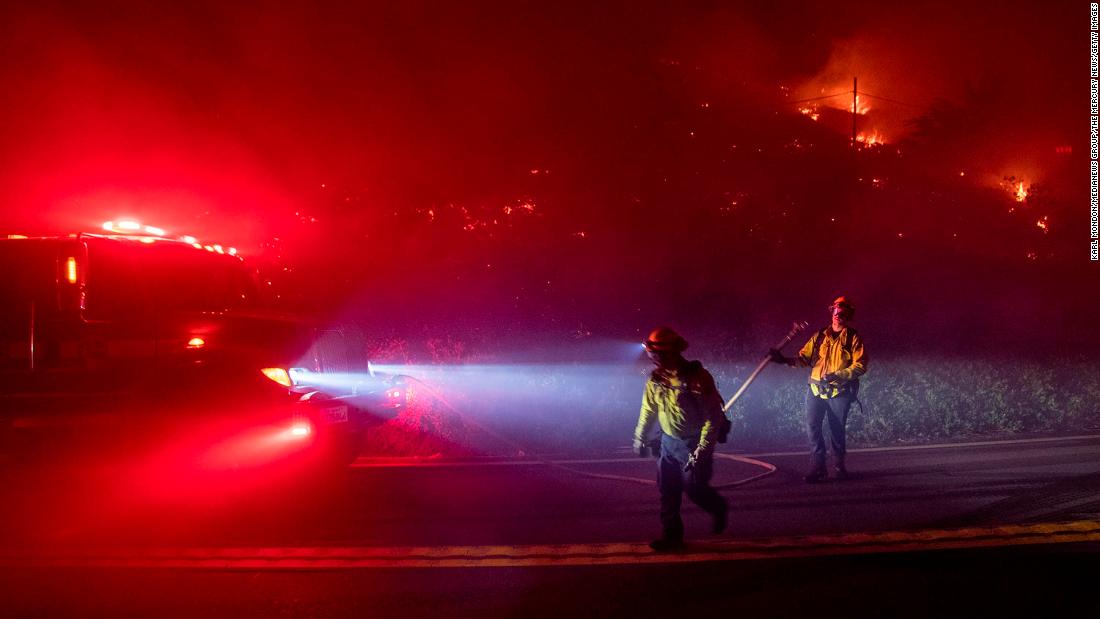 Part of California’s iconic Highway 1 remains closed as crews make progress on wildfire