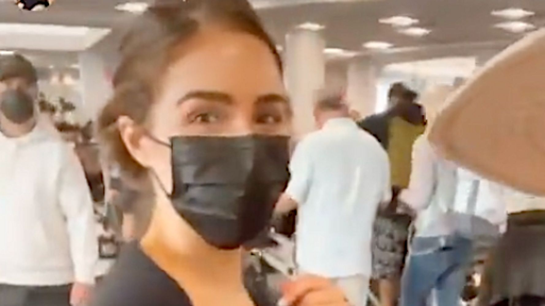 Olivia Culpo Told To Put On Blouse Or Be Banned From Flight, Sister Says In Video