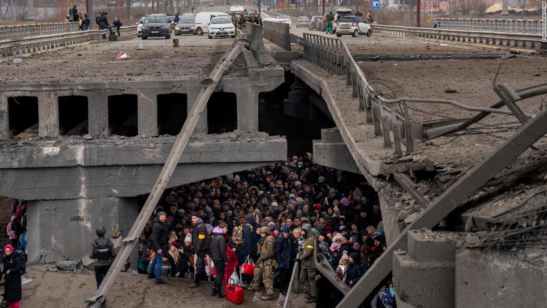 Ukrainian President speaks directly to Russians saying they can 'still win over the evil' as fears grow for safety of civilians fleeing Mariupol and other cities