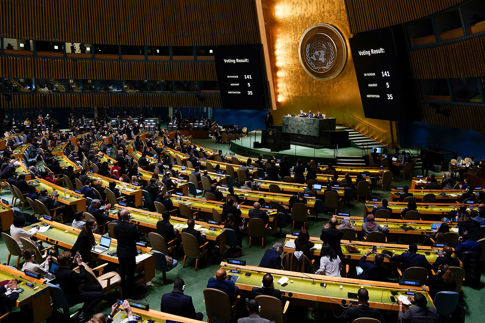 UN condemns Russia: General Assembly demands withdrawal