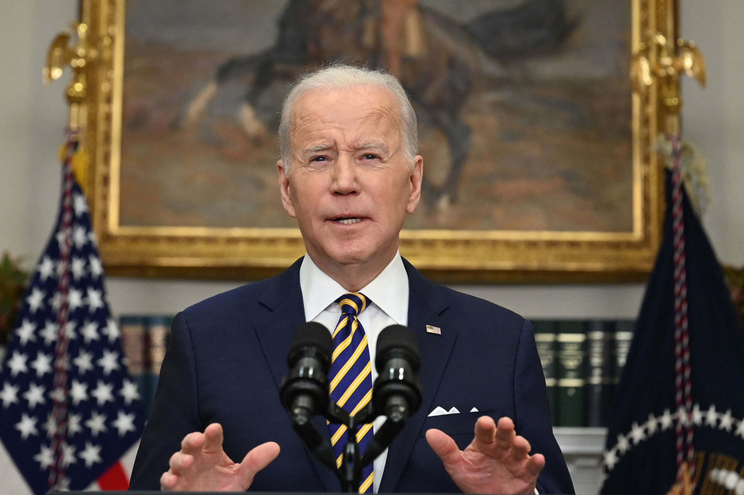 Biden announces US ban of Russian energy imports: 'Defending freedom is going to cost'