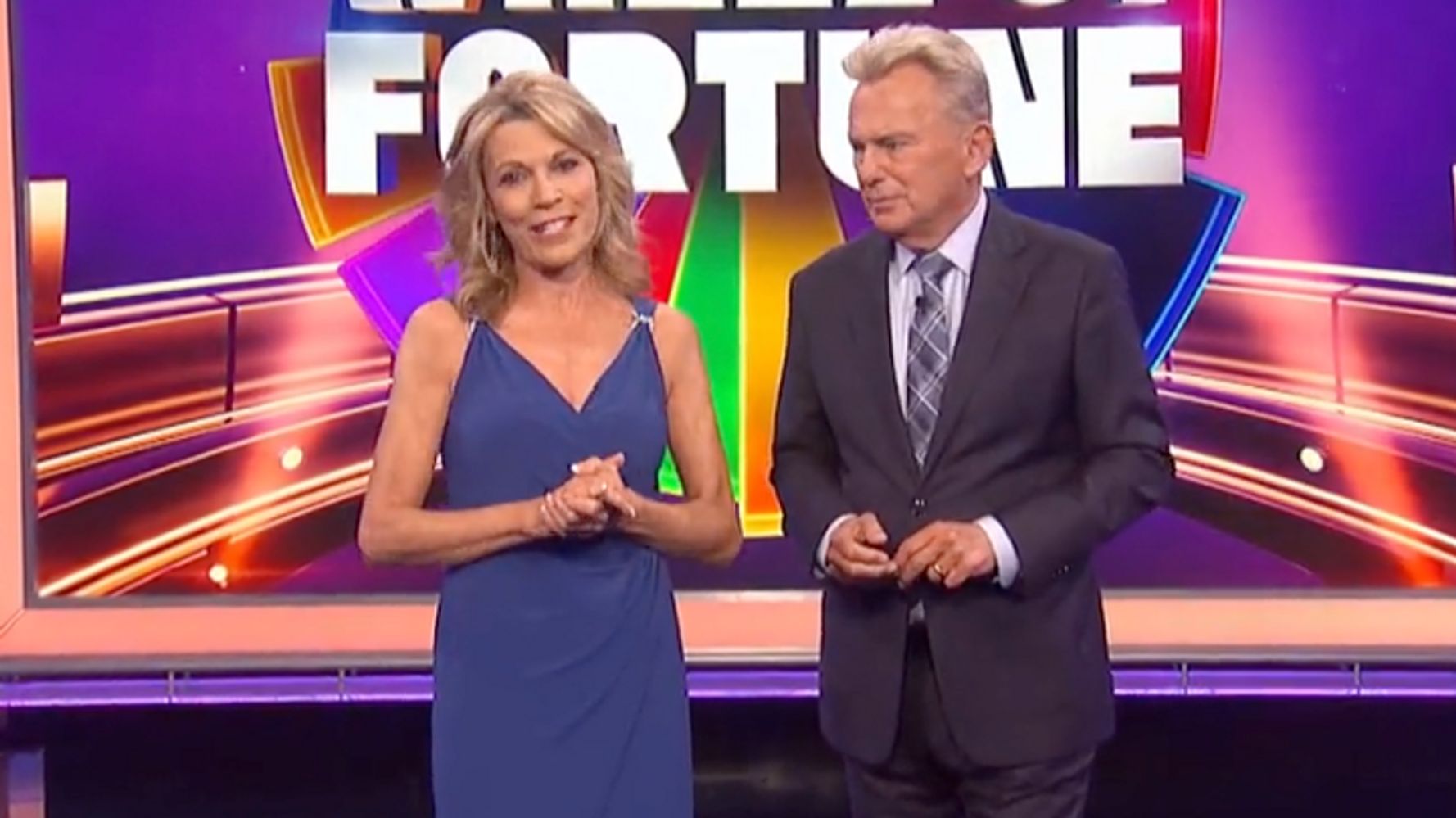 Vanna White Tears Up As Pat Sajak Honors Her Dead Cat On 'Wheel Of Fortune'