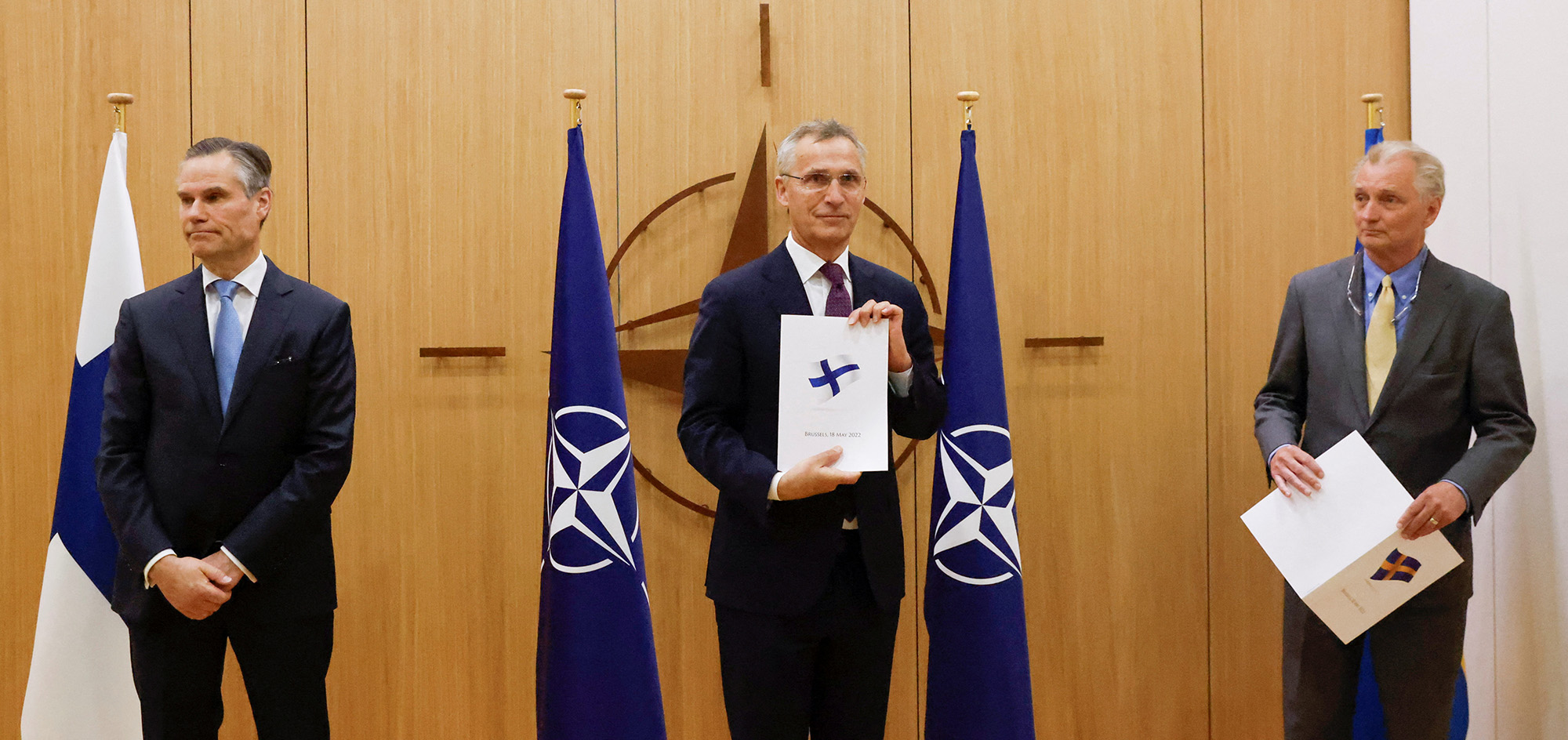 Finland and Sweden formally apply to join NATO