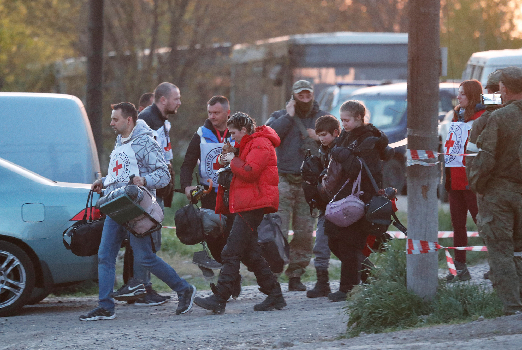 'All women, children and elderly' have been evacuated from Azovstal, Ukrainian government says