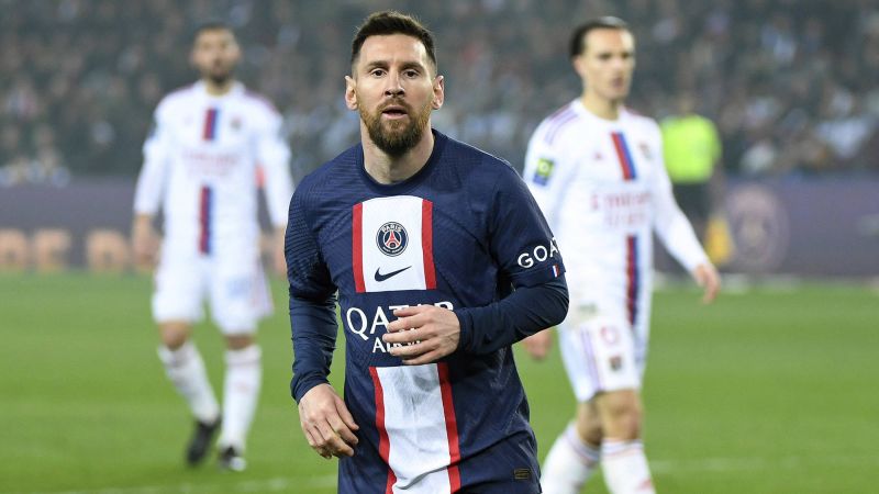 Some fans whistle as Lionel Messi's name is announced as Paris Saint-Germain's season hits new low