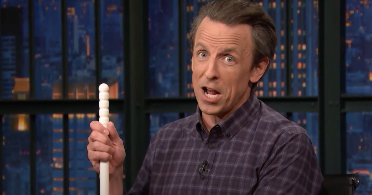 Seth Meyers Predicts Donald Trump's Next Merch Move And It's Filthy