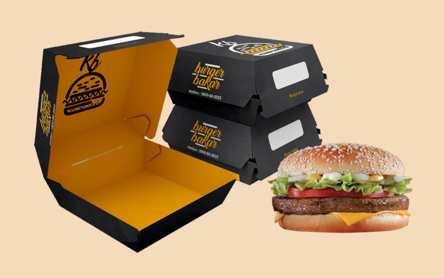 Transform Your Takeout Experience with Custom Burger Boxes