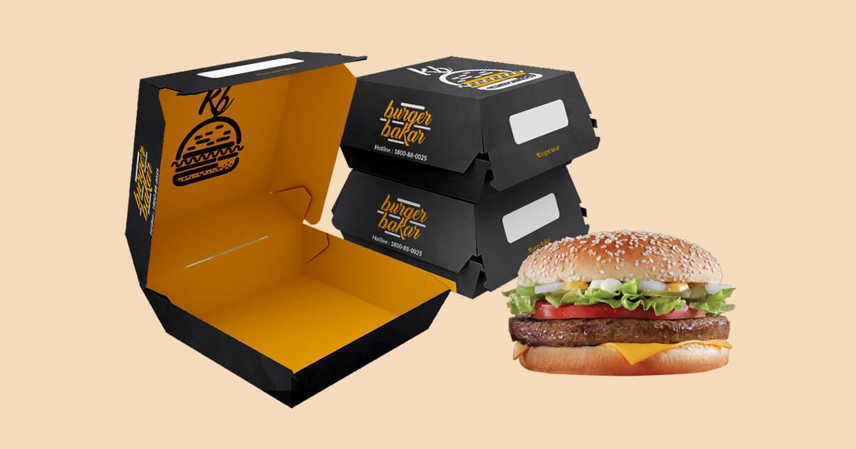 Transform Your Takeout Experience with Custom Burger Boxes